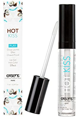 Exsens Hot Kiss Lip Gloss Coconut 7,4 ml Transparent