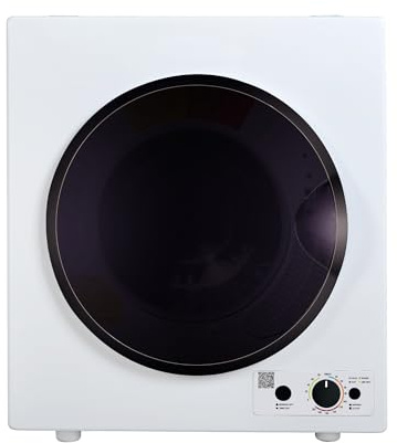 Equator Compact Vented Sensor Dryer 3.5cf/13lbs 110V BOTTOM CONTROL(WHITE) 