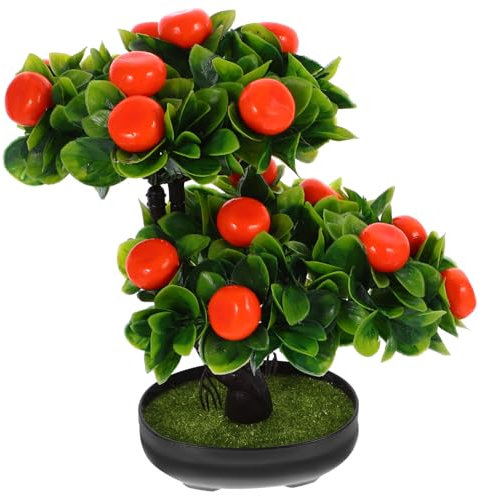 Alipis Albero Di Bonsai Finto Con e Foglie Decorazione Da Tavolo Per Casa e Ufficio Piante Artificiali Per Interni Stile Naturale Per Ambienti Rilassanti