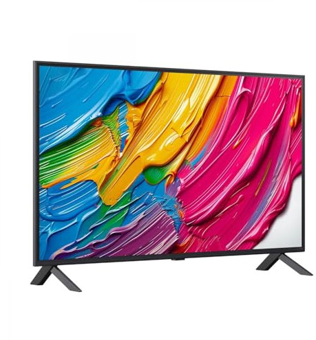 LG 43QNED80A6A - TV 43 Pollici, Smart TV, 4K, QNED, DVB-T2, Wi-Fi, HEVC/H.265, Classe energetica G