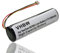 Black Replacement TomTom Battery for Go 300, 400, 500, 510, 530, 600, 710, 910, RIDER 2300mAh
