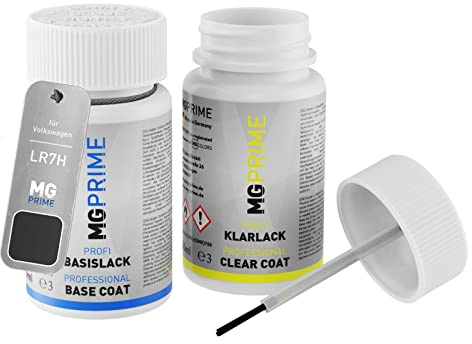 MG PRIME Billack lackstift för Volkswagen LR7H / R7H / X3 Indium Grau. +1K