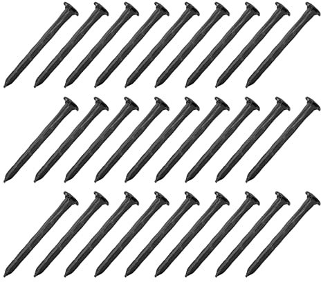 MAGICLULU 1 Chiodi Per La Riparazione Delle Scarpe Unghie Delle Scarpe Di Cuoio Chiodi Di Ricambio Per Tacchi Chiodi Per Mobili Unghie Di Ferro Scarpe a Punta Tonda Calzolaio Ferro Da Stiro