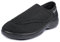 Aerosoft Reha-Halbschuh Stretch 17 Damen Herren Weite G-H Klettverschluss rutschhemmend (schwarz, Numeric_38)