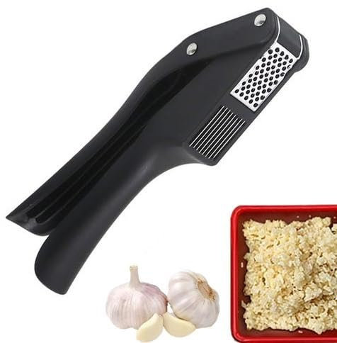 itrimaka Prensa De Ajo, Picado De Ajo Y Rebanada De Ajo, Juego De Trituradora De Ajo 2 En 1, Fácil De Exprimir, Prensa De Ajo con Mango Ergonómico para Jengibre Y Chile
