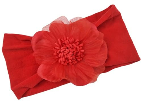 Baby Nylon Headbands Elastics Headwrap for Baby Girls Baby Flower Headband Soft Hairbands Newborn Infant Toddlers Kids
