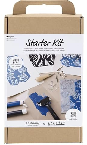 Creativ Kit fai da te per principianti Stampa a blocchi, 1 confezione