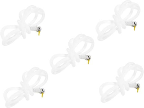 Angoily 5 Piezas Tubo de drenaje del aire acondicionado drenaje de aire acondicionado drenar desagüe manguera desague tubo plastico tubos flexibles