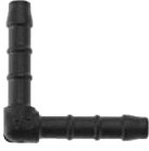 WamSter L Schlauchverbinder 90 grad Winkel-Stück Pipe Connector 4 mm Durchmesser
