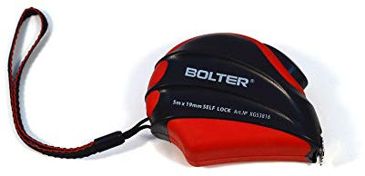 Rullbandmått måttband bandmått 5 m x 19 mm BOLTER självlåsande