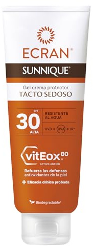 Gel Crema Protector Solar FPS 30 Tacto Sedoso, Protección Alta UVB + UVA e IR-A, Refuerza las Defensas Antioxidantes De La Piel, Hidratación 24 h, Fórmula con VitEox 80 – 250 ml