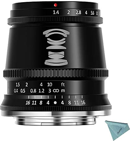 TTArtisan 17mm F1.4 APS-C Grand Angle et Large Ouverture pour caméra M43