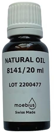 KD89 Moebius - Olio naturale svizzero per pendoli, orologi, movimenti a musica, cucù, contatori e molti settori della meccanica di precisione, 8141 cm