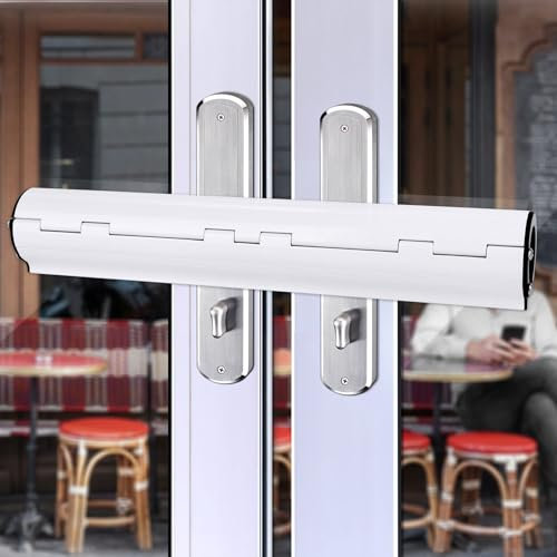 XEERUN Patio Door Security Lock, High Security Patio French Door Lock, Door Safety Locks for French Double Doors Conservatory Doors