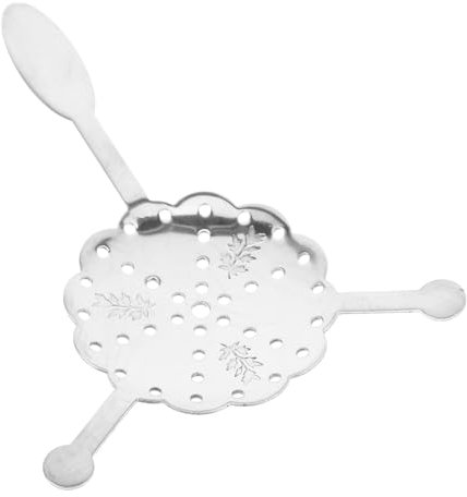 MAGICLULU Cuillère à Absinthe Creuse Compte-gouttes Portatif Acier Inoxydable Fournitures Pour Absinthe