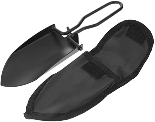 TOYANDONA Pelle de Jardinage Pliable Acier Inoxydable avec de Rangement Outil Portable pour Camping et Activités Extérieures