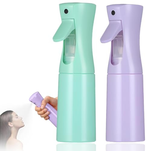 GGUFAY 300 ML Nebulizzatore Acqua, Spruzzino Nebulizzatore, Spruzzino Acqua, Spruzzino per Capelli, Strumento parrucchieri giardinaggio pulizia