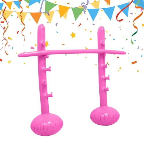 Genérico Juego Inflable Limbo | Juegos Inflables Limbo para Fiestas al Aire Libre | Decoración Interactiva para Fiestas Infantiles Verano Carnaval Cumpleaños Reuniones