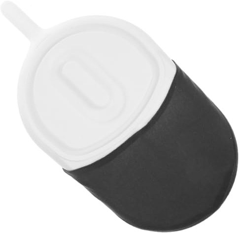 HOOWIFFY Padella da Letto per Pazienti Portatile Manico in Plastica Bianca, Contenitore Staccabile per Urina e Feci, Ausilio per Anziani e Disabili, Adatta per Uso Domiciliare e