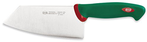 Sanelli Premana Professional Coltello Smile, Acciaio Inossidabile, Verde/Rosso, 29.0x3.0x7.5 cm
