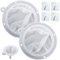 Sieb Filter Mesh zum Edelstahl Trichter 200/400 Mesh Lebensmittelfiltersieb Jam Straining Set Sieb Kompatibel mit 13 cm Küchen Trichter für Filterung von Saft Milch Kaffee Wein