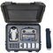 INNVO wasserdichte Koffer für DJI Mini 4 Pro, Drohnen Tasche kompatibel mit Fly More Combo Set und RC/RC 2 / RC-N2 / RC-N1 Fernbedienung, Hartschalenkoffer mit Schultergurt 36x29x11,5cm (Schwarz)