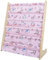 wooshwa Bibliothèque pour Enfants, Rangement sur 5 Niveaux, Etagere Livre et Meuble pour Chambre de Bebe, Etagère en Bois avec 3 Poches(Licorne)