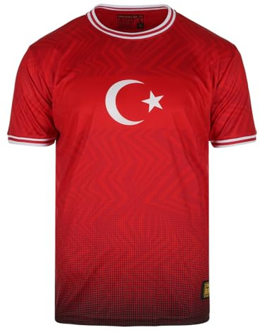 Fußballtrikots, Fußball Trikot Türkei, Nationalmannschaften, Fan-Trikot, Türkei Trikot - Fußball T-Shirt (XXL)
