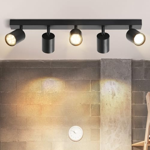 Homefire LED Deckenstrahler Deckenlampe Küche - 5 Flammig GU10 Küchenlampe