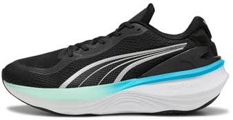PUMA Scend Pro 2, Zapatillas para Correr de Carretera Unisex Adulto, Black Mint Melt Speed Blue, 39 EU