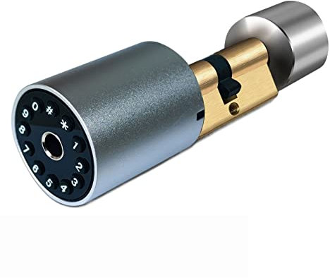 Serrure Connectée Intelligente à Empreintes Digitales et Mot de Passe - Verrouillage Extérieur Électronique avec Tuya APP Cyli