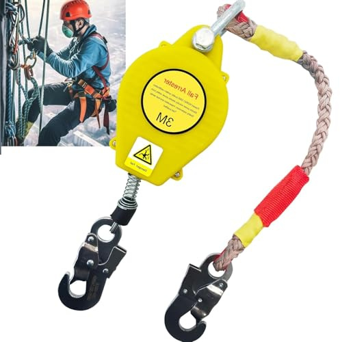 Dispositivo Retrattile Anticaduta/Dispositivo di Sicurezza dell'altezza 3-20m, Dispositivo Anticaduta Retrattile, Protezione Anticaduta, Protezione Anticaduta con Gancio Autobloccante
