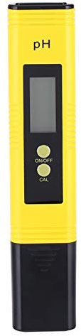 Proteable LCD Digital Meter Pen Aquarium Pool Water Wine Tester Tool för Hydroponics 0,01 Hög Noggrannhet Fickstorlek med 0-14 Mätområde Hushållsdryck, och