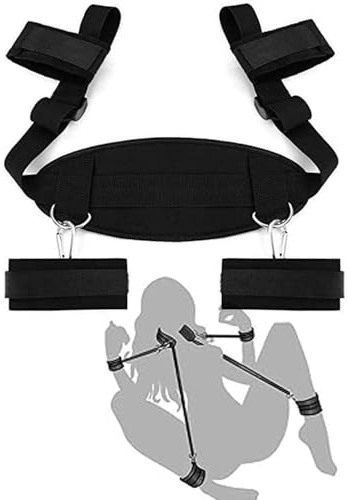 binxliuxo 1PC Accesorios Ajustables para Yoga Indoor en Pareja B - D - S - m,Inmoviliza la Mano y la Pierna