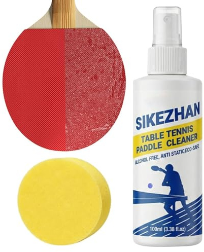 Bordtennisgummirengöringsmedel - 100 Ml Flytande Fläckborttagningsmedel För Smuts Och Fläckar, Underhållssats För Bordsbeläggning, Eliminerar Smuts Och Damm, Kontrolleffekt, Män Kvinnor, I