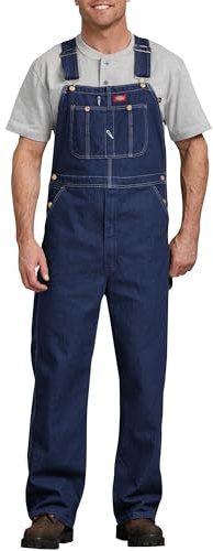 Dickies Herren Latzhose DB100 - Bib Overall,Blau (Rnsd Ind/Blu Rnb),W46/L30