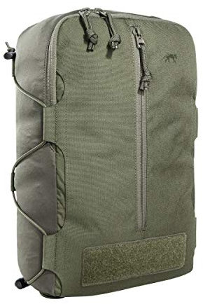 Tasmanian Tiger TT Tac Pouch 14 Rucksack Zusatz-Tasche mit Molle-Reverse-System, 10L Volumen, Zubehör-Tasche für EDC oder medizinische Ausrüstung, 37 x 22,5 x 10 cm, Oliv