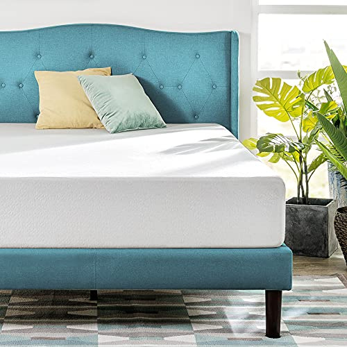 Zinus Double Memory Foam Mattress (135 x 190 cm) – 10 Inch Depth – Medium Firmness – Skin-Friendly – Designed to UK Standards