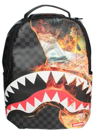 Zaino Sprayground Shark Check nero