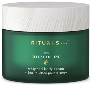 RITUALS The Ritual of Jing Body Cream, Lotus Flower, 220 ml | Moisturising body cream, nourishing hydration, soft smooth skin, luxury fragrance