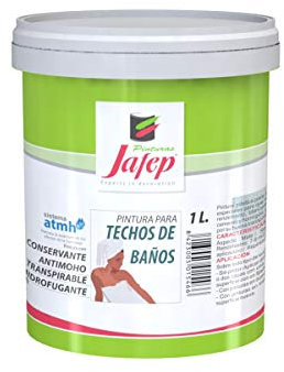 Pintura Mate Para Techos De Baños Jafep 1 L.