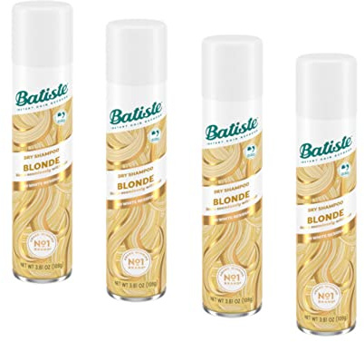 Batiste Dry Shampoo, Blonde, 3.81oz. (Pack of 4)