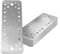 OMIdeas 10 x Flachverbinder (180 x 65 x 2) Verbindungsplatte Verbindungsblech Holzbau Verbinder Holzverbinder, Verzinkt