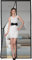 ARCOL Fliegengitter Balkontür 90x240 cm cm aus Fiberglas – Schluss mit Mücken in 3 Min., Ultrafeines Insektennetz, Automatischer Verschluss mit Magneten & Gewichten, Extrabreites Klettband (Schwarz)