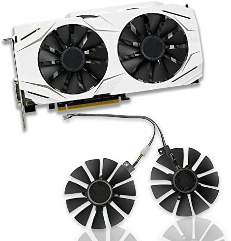 Dotodo 87MM T129215SU PLD09210S12HH 4Pin GPU Graphic Card Cooler Fan for ASUS GTX 1060 GTX 1070 RX 480 Graphics Card Cooling Fans