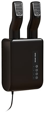 CENMEN Desoxidante de pared para secadores de zapatos con dispositivo de deshumidificación del calentador de pies para secadores de zapatos a -C EU Plug, Negro , Taille