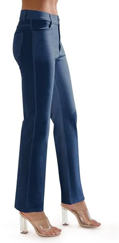 Prolific Health Women's Jean Look Jeggings Straight Leg Tights Yoga Many Colors Spandex Leggings Pants S-XXXL (X-Large, Denim Blue)