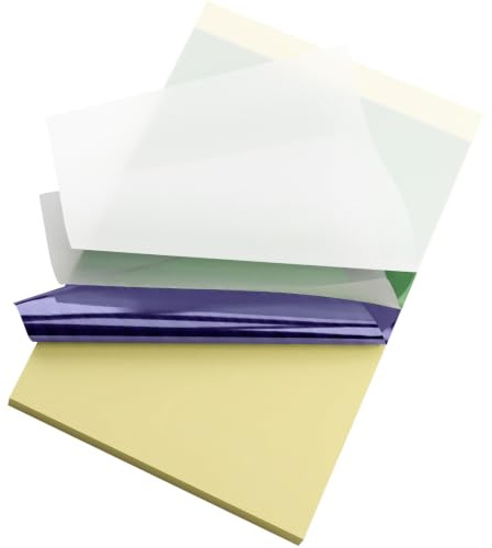 Limiebllu 24 Sheets A4 Tattoo Transfer Paper, 4-Layer Thermal Stencil Paper