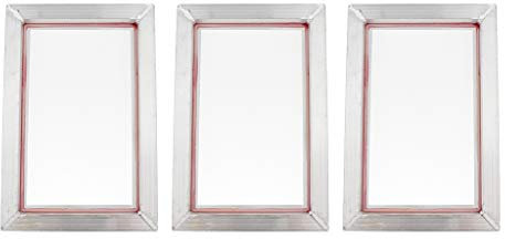 B Baosity 3X Siebdruckrahmen, Mesh 77/90 / 120T