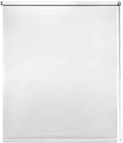 White Thermal Blackout Roller Blind - 150cm width x 165cm drop | White thermal blackout roller blind. 150cm width x 165cm drop. Suitable for recess or face fitting. Energy efficient.